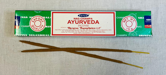 Rökelsepinnar - Satya Nag Champa Ayurveda